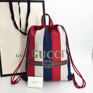 Gucci Draw String BackPack ( Like New! 95% )