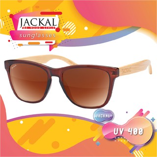 JACKAL แว่นกันแดดขาไม้ Jackal Semi-Wooden Sunglasses รุ่น TRICKLE TR002