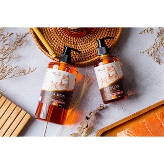 PARI Salmon Oil for Petน้ำมันปลาแซลมอนแท้ ลดขนร่วงบำรุงขนช่วยเจริญอาหารบำรุงสุขภาพสำหรับสุนัขและแมว