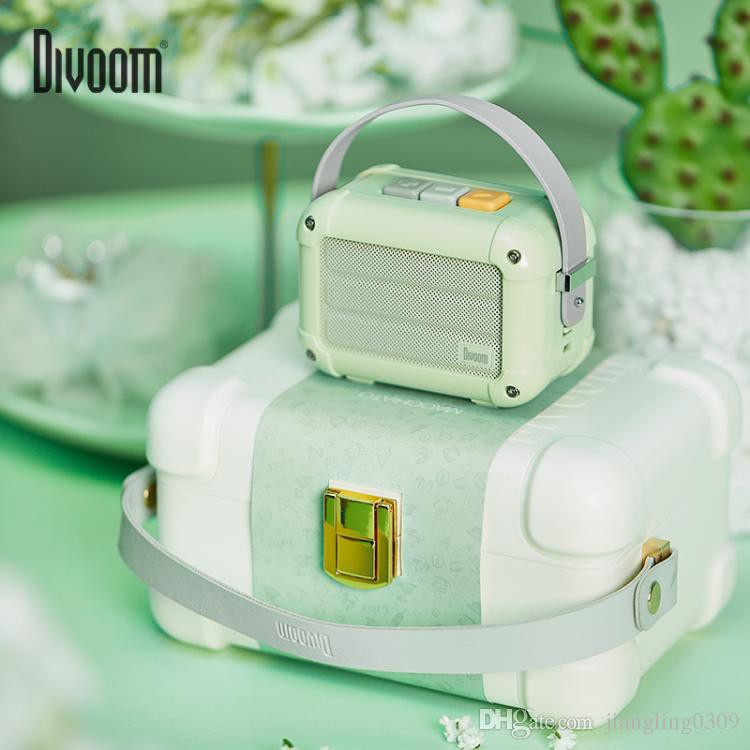 Divoom Macchiato portable wireless bluetooth speaker with FM radio TWS