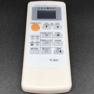 รีโมทแอร์มิตซูบิชิ Mitsubishi Electric รุ่นขอบจอสีเงิน รีโมทแอร์มิตซู ส่งของทุกวัน มีเก็บเงินปลายทาง