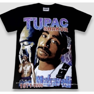 เสื้อยืด 2pac tupac-t shirts overprint