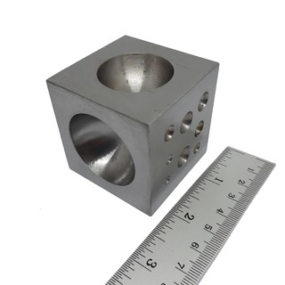 ลูกเต๋าเหล็ก 2"x2"x2" Doming Block 50(mm)