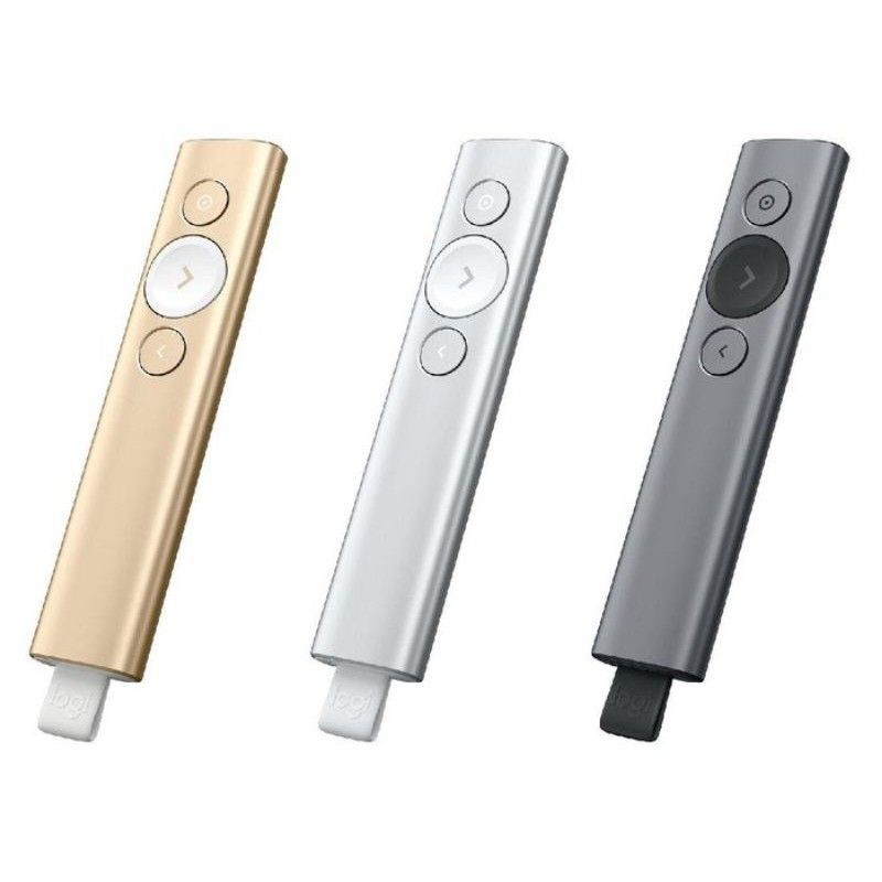 Logitech Spotlight Wireless Presentation Remote Goldslate