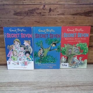 วรรณกรรมนักเขียนชื่อดัง The Secret seven by.Enid blyton (มือสอง)