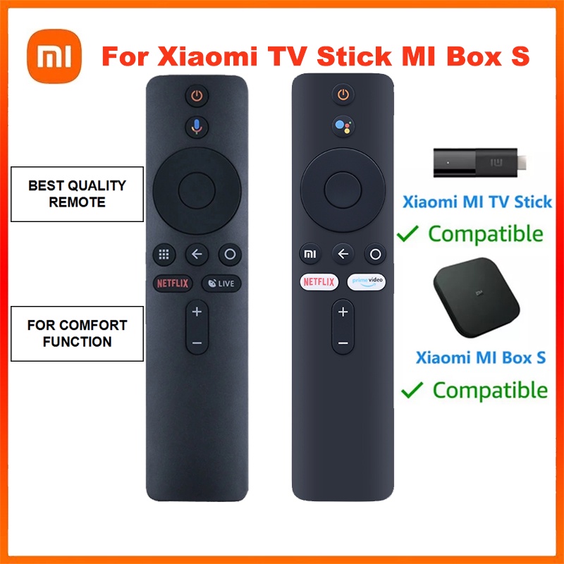 ใหม่ รีโมตคอนโทรล แบบเปลี่ยน สําหรับกล่องทีวี Xiaomi Mi stick Mi box S MiBox XMRM-006 mdz22ab