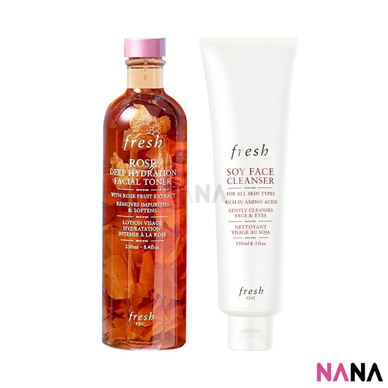 fresh rose soy face cleanser