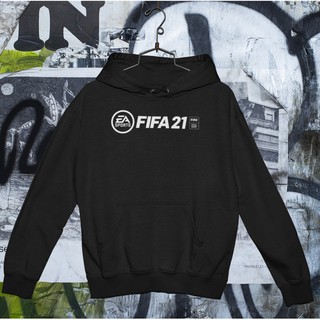 เสื้อกันหนาวมีฮู้ดพิมพ์ลายเกม Fifa21