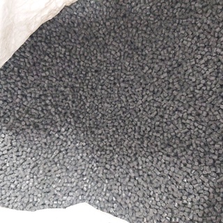 เม็ดพลาสติก hdpe ตัด สีเทา