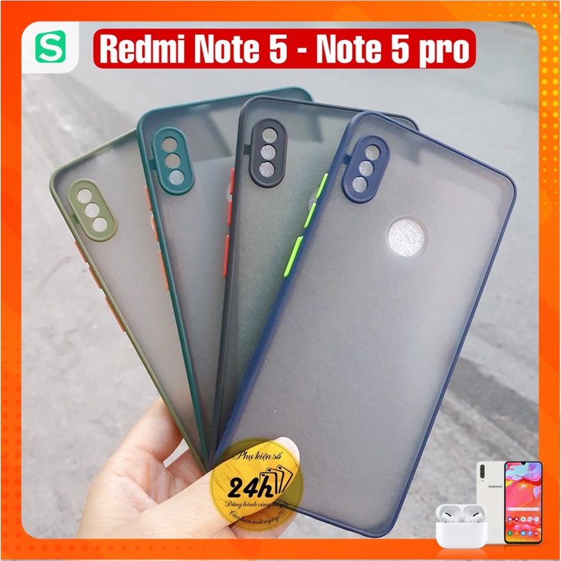Xiaomi Redmi note 5 Young Rubber Case - Redmi note 5 pro Matte Color Border