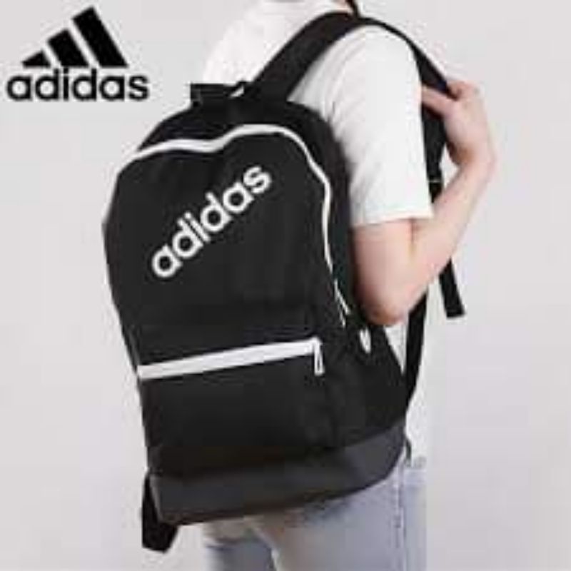 ADIDAS กระเป๋าเป้ สะพายหลัง ยี่ห้อ อาดิดาส Adidas CFW Backpack Neo Daily (CF6858) สีดำ ลิขสิทธิ์แท้จากศูนย์ พร้อมส่ง