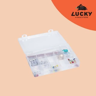 LUCKY HOME กล่องแบ่งช่อง 15 ช่อง ใส KL-5415 ขนาด : 23 x 16 x 3.5 cm ( กว้าง x ยาว x สูง ) สามารถใส่พาร์ท Nendoroid