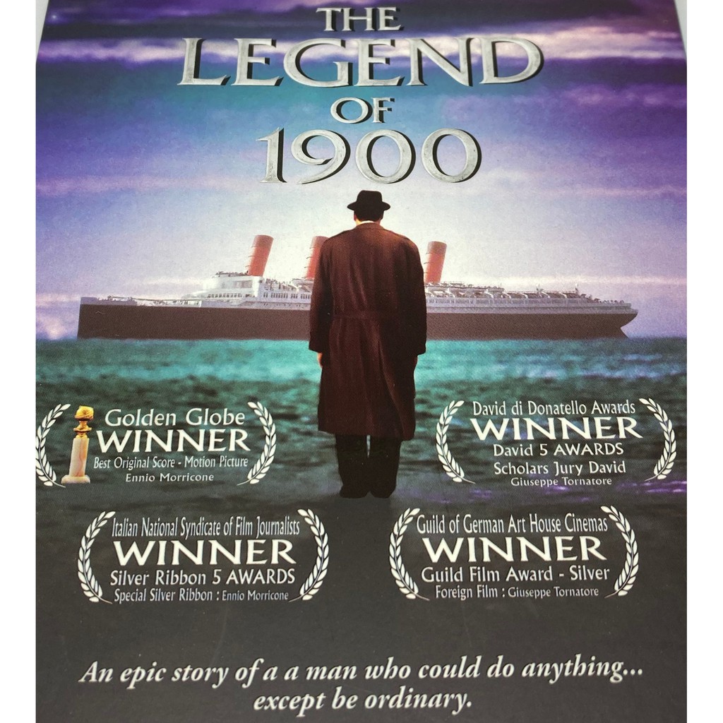 DVD THE LEGEND OF 1900 หนังรางวัลออสการ์