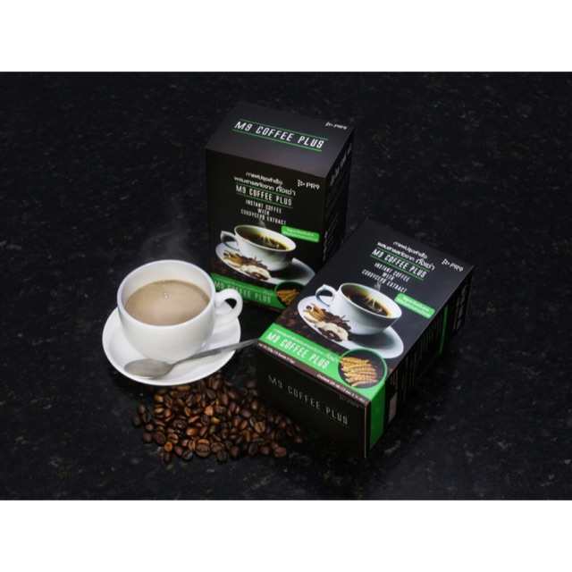 เอ็ม-ไนน์ คอฟฟี่พลัส ผสมสารสกัดจากถั่งเช่า M9 Coffee Plus with Cordyceps Extract