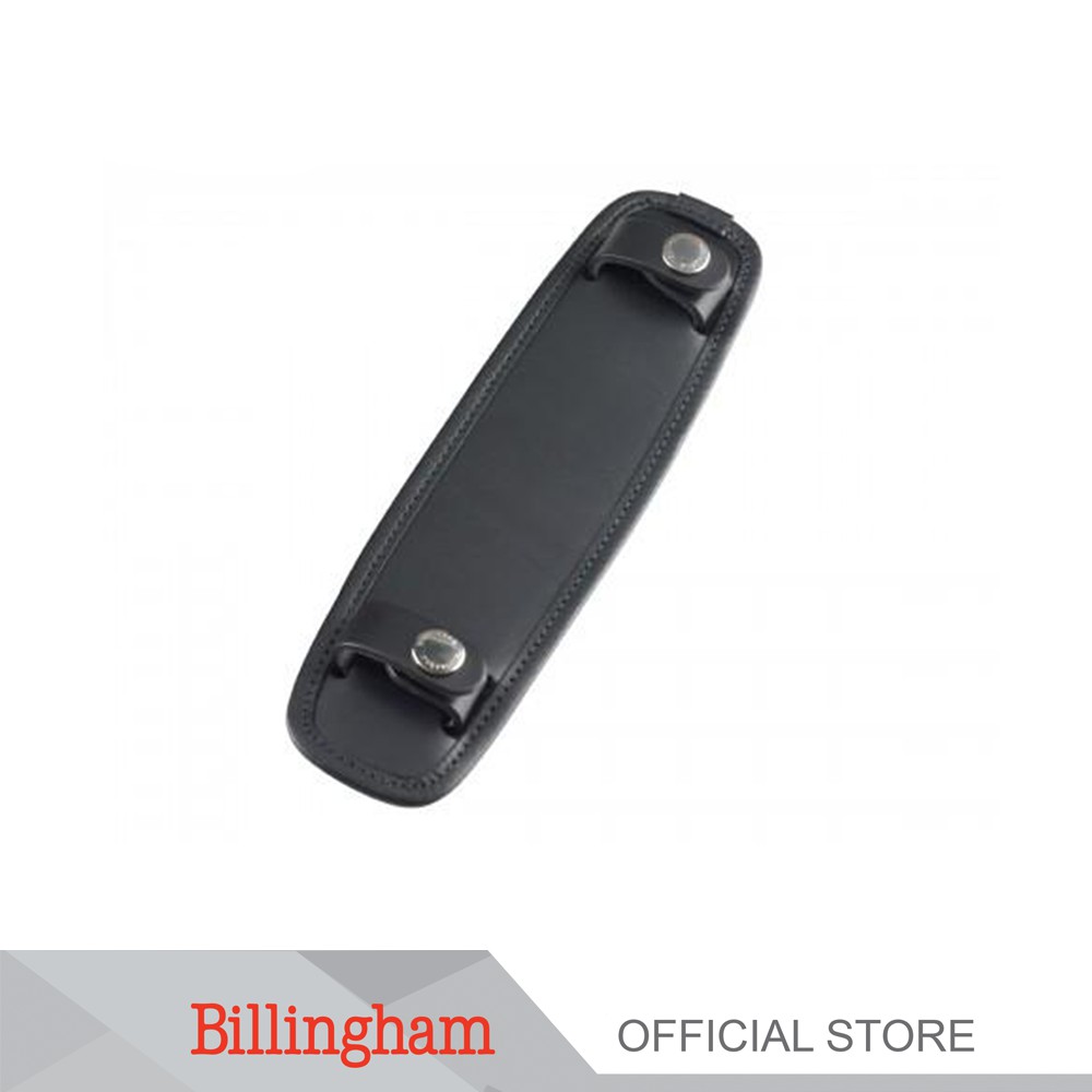 Billingham รุ่น Shoulder Pads SP40 สี Black Leather - แผ่นรองบ่า