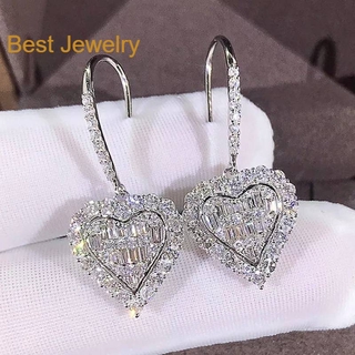 Best Jewelry Diamond Earring งานเพชร CZ แท้ งานสวยมว้ากกกกกถึงมากที่สุดคะ รุ่นนี้แนะนำเลยค่ะ เพชรเยอะ