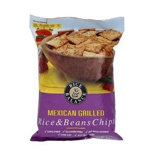 Rice Balance Chips Mexican Grilled 90g  ข้าวบาลานซ์ชิปส์เม็กซิกันย่าง 90g