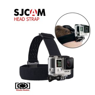 SJCam Head Strap สายรัดหัวแอคชั่นแคม ใส่ SJ Gopro ได้