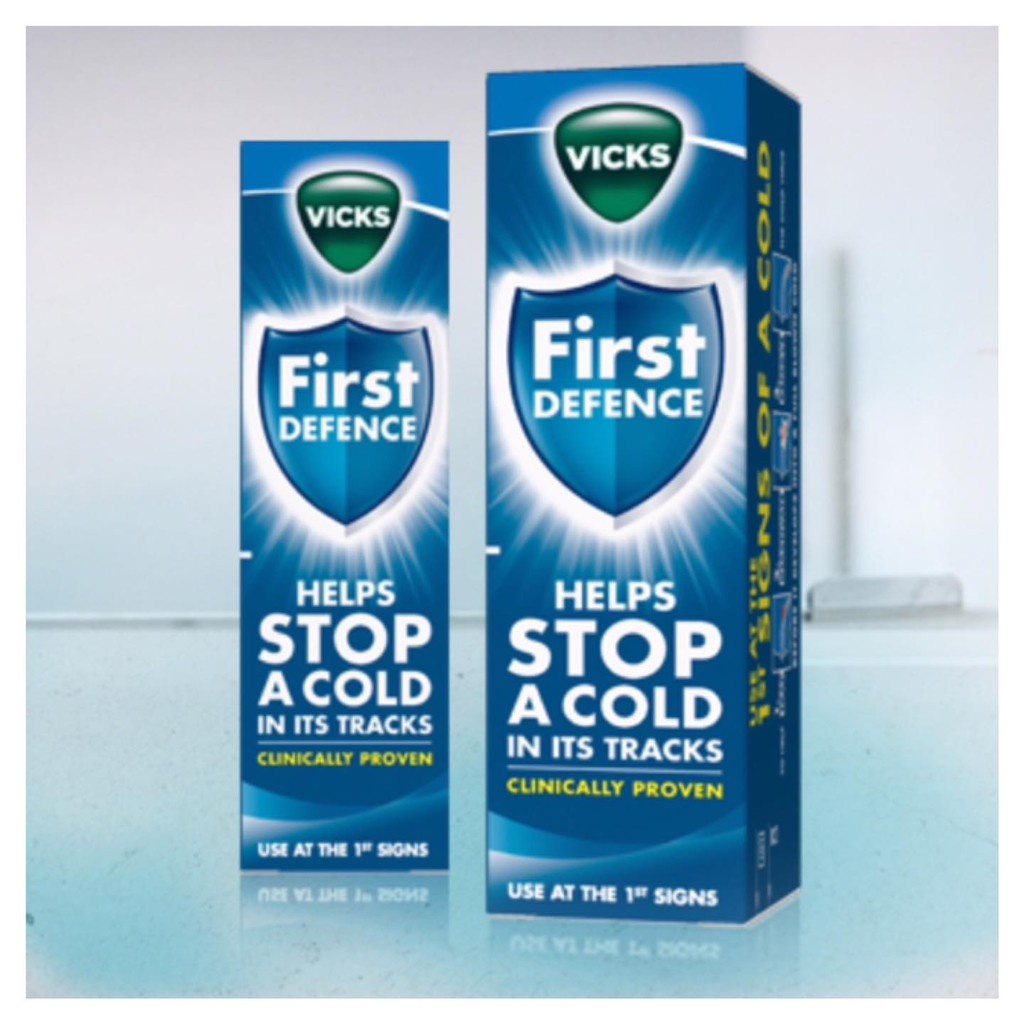 ฉลากไทย พร้อมส่ง VICKS First Defence Nasal Spray 15ml VICK วิคส์