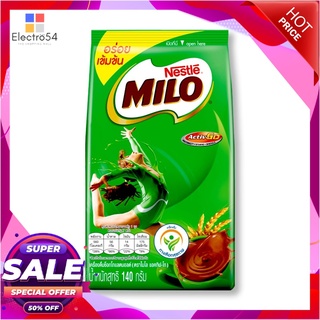 ไมโล แอคทีฟโก ช็อกโกแลต มอลต์ ผง 140 กรัม x 6 ห่อเครื่องดื่มช็อคโกแลตMilo Activ Go Chocolate Malt Powder 140 g x 6 Pouch