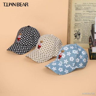 ราคาต่ำสุดกระเป๋าเป้㍿☌Winnie the Pooh ฤดูใบไม้ผลิใหม่พิมพ์หมวกเบสบอล Visor ผู้หญิง 2021 เกาหลีรุ่นหมวกกีฬาสันทนาการหมวก