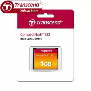 CompactFlash Card 1GB : CF133X : TS1GCF133 : Transcend