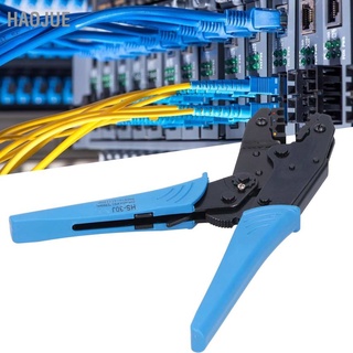 [คลังสินค้าใส]HaoJue คีมปอกสายเคเบิล คาร์บอนเหล็ก HS-30J 0.5-6.0 มม² 20-10AWG