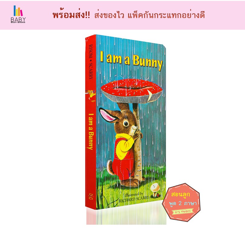 (พร้อมส่ง) หนังสือเด็ก I am a Bunny หนังสือเด็กภาษาอังกฤษ นิทานภาษาอังกฤษ