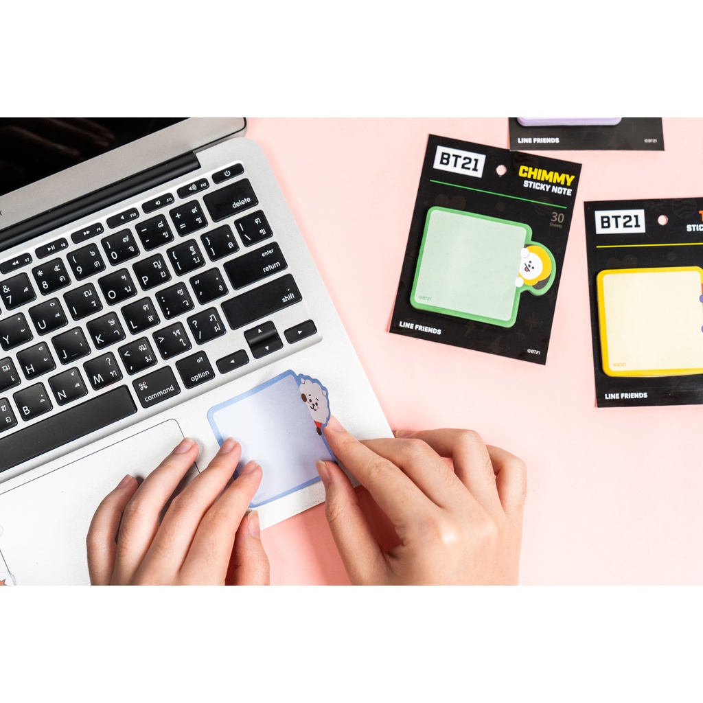 SEOULR | BT21 STICKY NOTE กระดาษโน้ตแบบมีกาว (สินค้าลิขสิทธิ์แท้) - รูปที่ 2