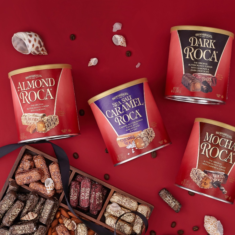 Imported chocolateช็อกโกแลตนำเข้า CODRoca Sugar American นำเข้า Almond