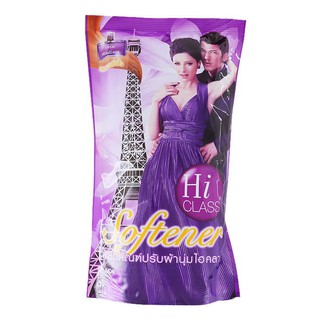 💥โปรสุดพิเศษ!!!💥 ไฮคลาส น้ำยาปรับผ้านุ่ม สีม่วง 550 มล. HI CLASS Fabric Softener Sensual Romance 550ml.