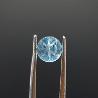 Blue Topaz Geniune Gemstone (Round)