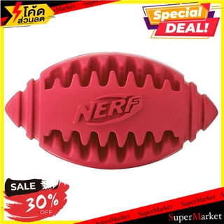 ของเล่นสุนัขฟุตบอลช่วยขัดฟัน NERF ไซซ์ L สีแดง ของเล่นสัตว์เลี้ยง DOG TEETHER FOOTBALL NERF SIZE L RED อุปกรณ์สำหรับสัตว