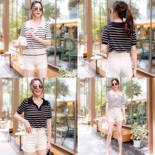 Knitt Stripe (เสื้อไหมพรมลายทาง)