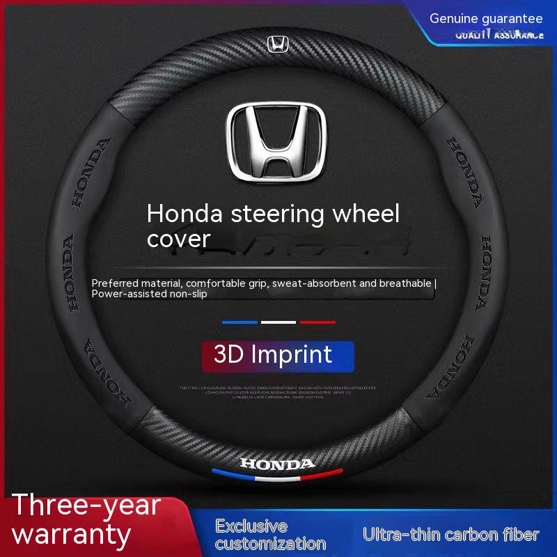 【สินค้าพร้อมส่ง】 ปลอกหุ้มพวงมาลัยรถยนต์ อุปกรณ์เสริม สําหรับ Honda civic Briio Jas accord brv crv hrv odyssey