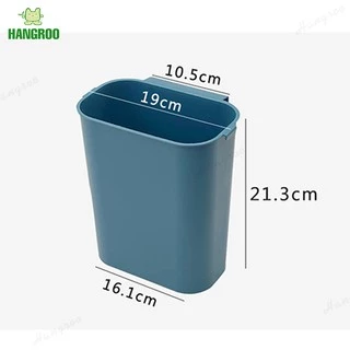 HANGROO H623 พร้อมส่ง!! ถังขยะ แบบแขวน มีที่เกี่ยวหลังบานพับ