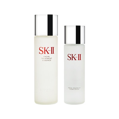 sk - isk2 ชุดคุ้มกันหน้า ผิวนุ่ม ผิวน้ำอ่อน 230ml วันราชินี 160ml ของขวัญ