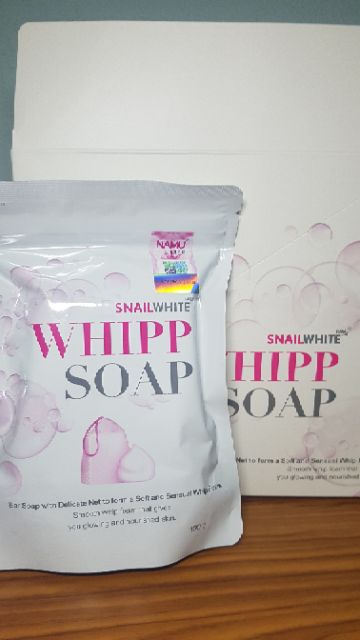 Snail White Whipp Soap