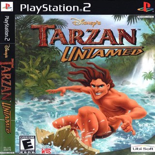 แผ่นเกมส์ PS2 (คุณภาพ) (ส่งไว) Disneys Tarzan - Untamed (USA)