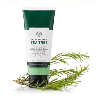 The Body Shop Tea Tree Squeaky-Clean Scrub 100ml.