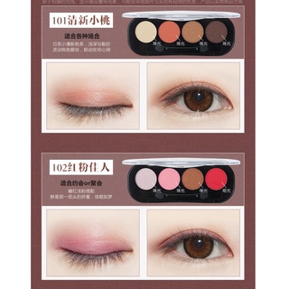 อายแชโดว์ Free As Love 4ช่อง4สี