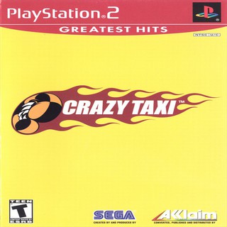 แผ่นเกมส์[PlayStation2] Crazy Taxi (USA)