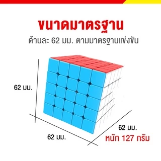 KOJIMA รูบิค 2X2 3x3 4x4 ลื่นหัวแตก แบบเคลือบสี ไม่ลื่นคืนเงิน รูบิด รูบิก ลูกบิด ลูบิก ของเล่นฝึกสมอง Rubik's Cube
