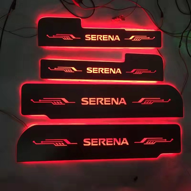 สําหรับ nissan Serena C25 C26 C27 แผ่นธรณีประตูเคลื่อนที่