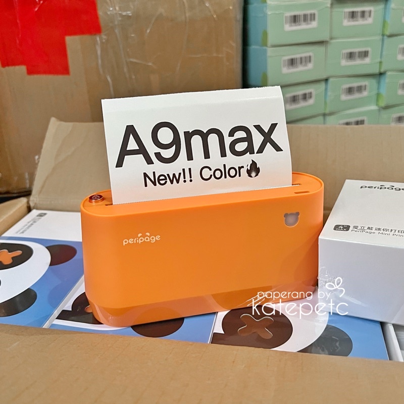 Peripage A9max สีใหม่️ประกัน 1 ปี katepetc ThaiPick