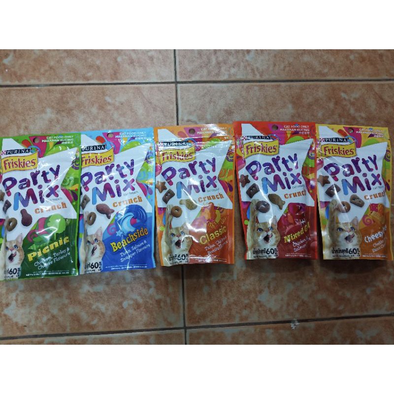 ขนมสำหนับแมว party mix Shopee Thailand