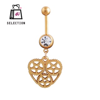 Cog Heart  จิวสะดือฟันเฟืองรูปหัวใจ