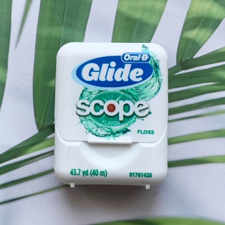 ไหมขัดฟัน ออรัลบี ไกลด์ ยาว 40 เมตร Glide Dental Floss, Scope Flavor 40 m 1 Piece (Oral-B®)