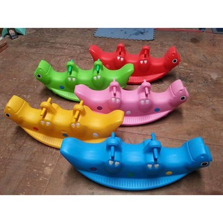 พร้อมส่ง โยกเยกไดโนเสาร์ 3 ที่นั่ง#ราคาโรงงาน