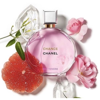 น้ำหอม Chanel Chance Eau Tendre EDP สีชมพู 100 ml. *กล่องขาย* 【ของแท้ 100 % 】ส่งฟรี 📦🛵🚚📦🛵🚚